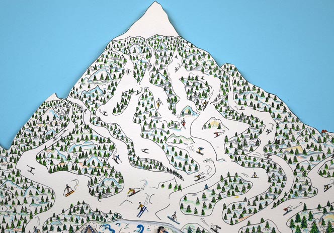ジェームス・リジィ（JAMES　RIZZI）「IT′s　THE　ALTITUDE」3Dリトグラフ　拡大画像3