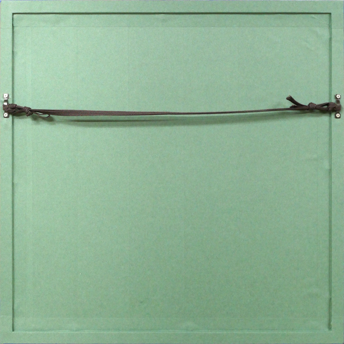 ジェームス　リジィ（RIZZI）「HERE　COMES　THE　SUN」3Dシルクスクリーン版画　額縁裏側画像