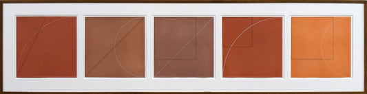 ロバート・マンゴールド「Untitled」版画5点セット