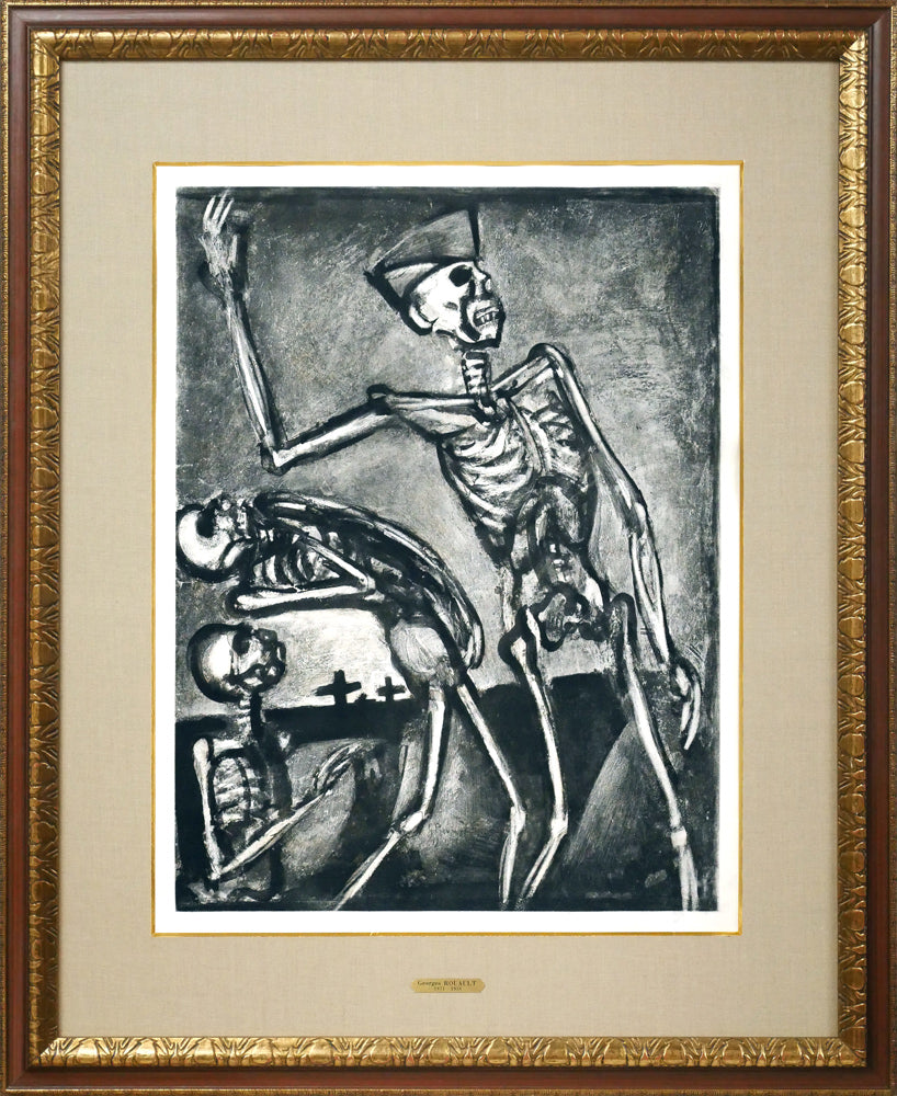 ジョルジュ・ルオー、ミゼレーレ、希少な画集画、新品額装付 033ae1aca1ad4133a3bb9f2b7b87a8