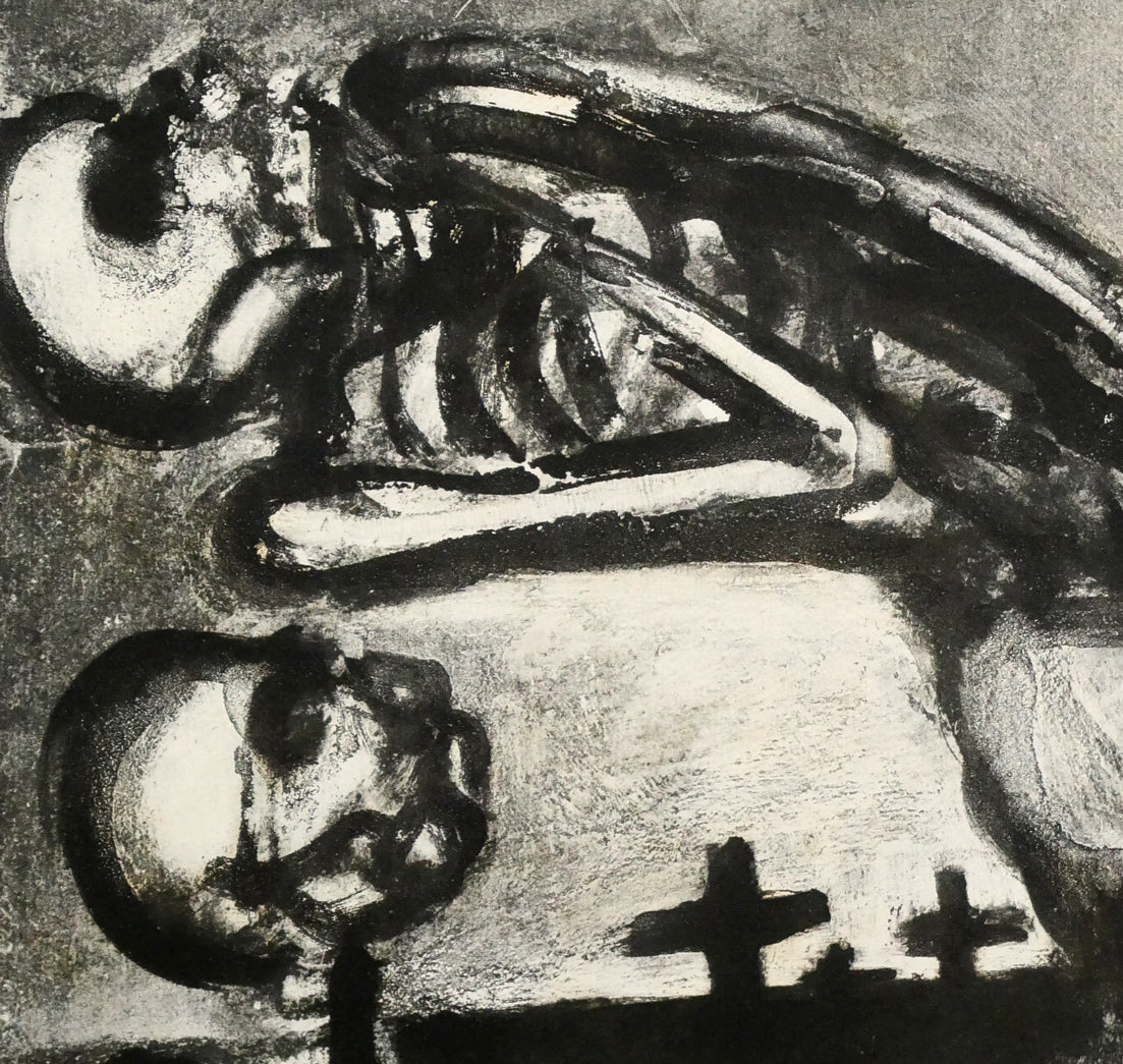 ジョルジュ　ルオー（ROUAULT）「死者よ起て!:『ミセレーレ(Miserere)』より」銅版画　拡大画像5