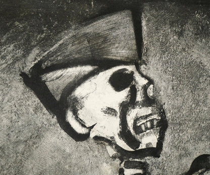 ジョルジュ　ルオー（ROUAULT）「死者よ起て!:『ミセレーレ(Miserere)』より」銅版画　拡大画像2