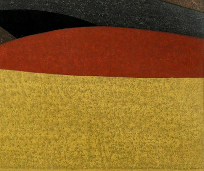 斎藤清「霊峰（17）秋（A）」木版画　拡大画像5
