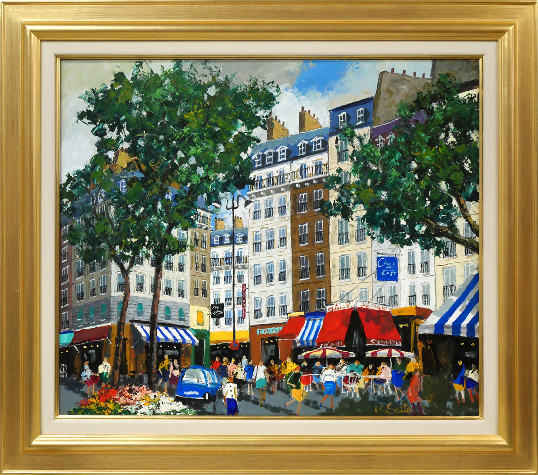 西谷勝輝「廣島の風景」水彩画 絵画買取・販売の小竹美術