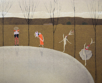 斎藤真一「ライムライト」銅版画　拡大画像5