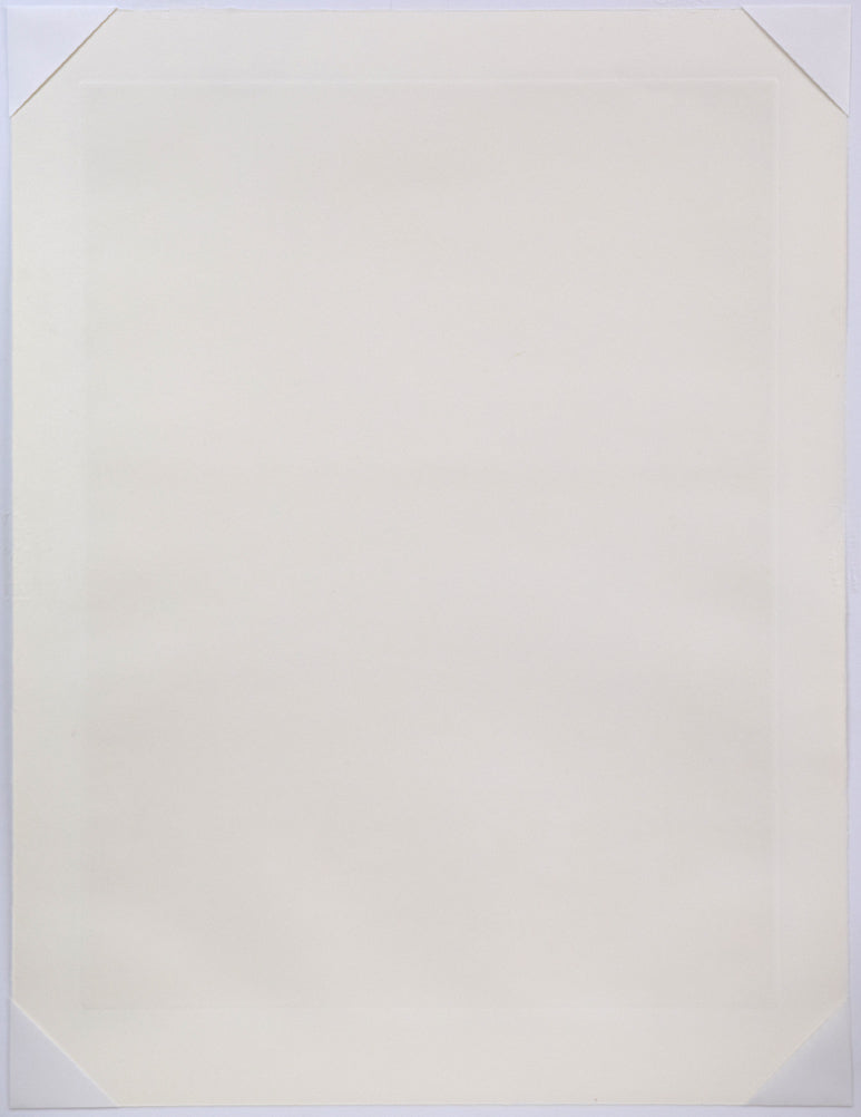 斎藤真一「ライムライト」銅版画　作品シート裏側画像