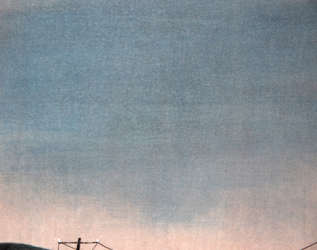 斎藤真一「バイオリン弾き」銅版画　拡大画像6