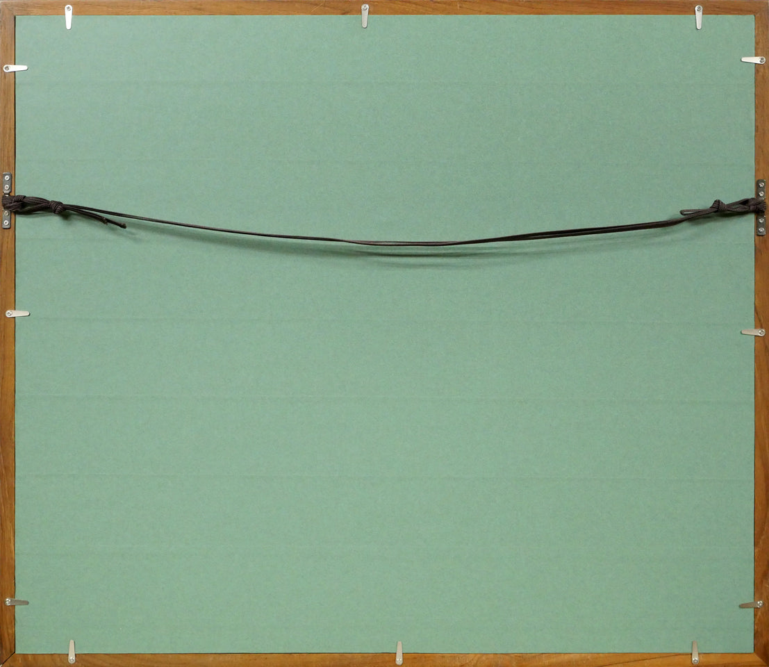坂本直行「石狩岳（両面作品）」水彩画・6号 絵画買取・販売の小竹美術