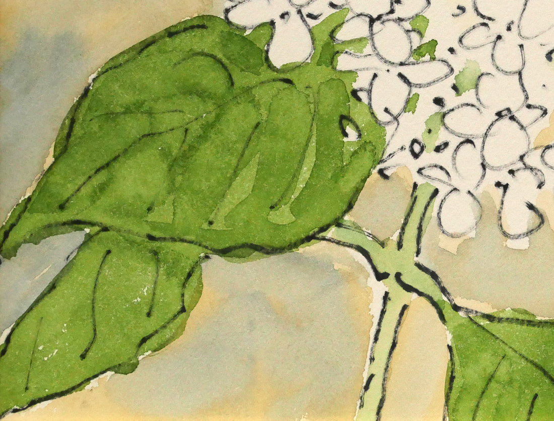 坂本直行「さびた」水彩画・SM　拡大画像3