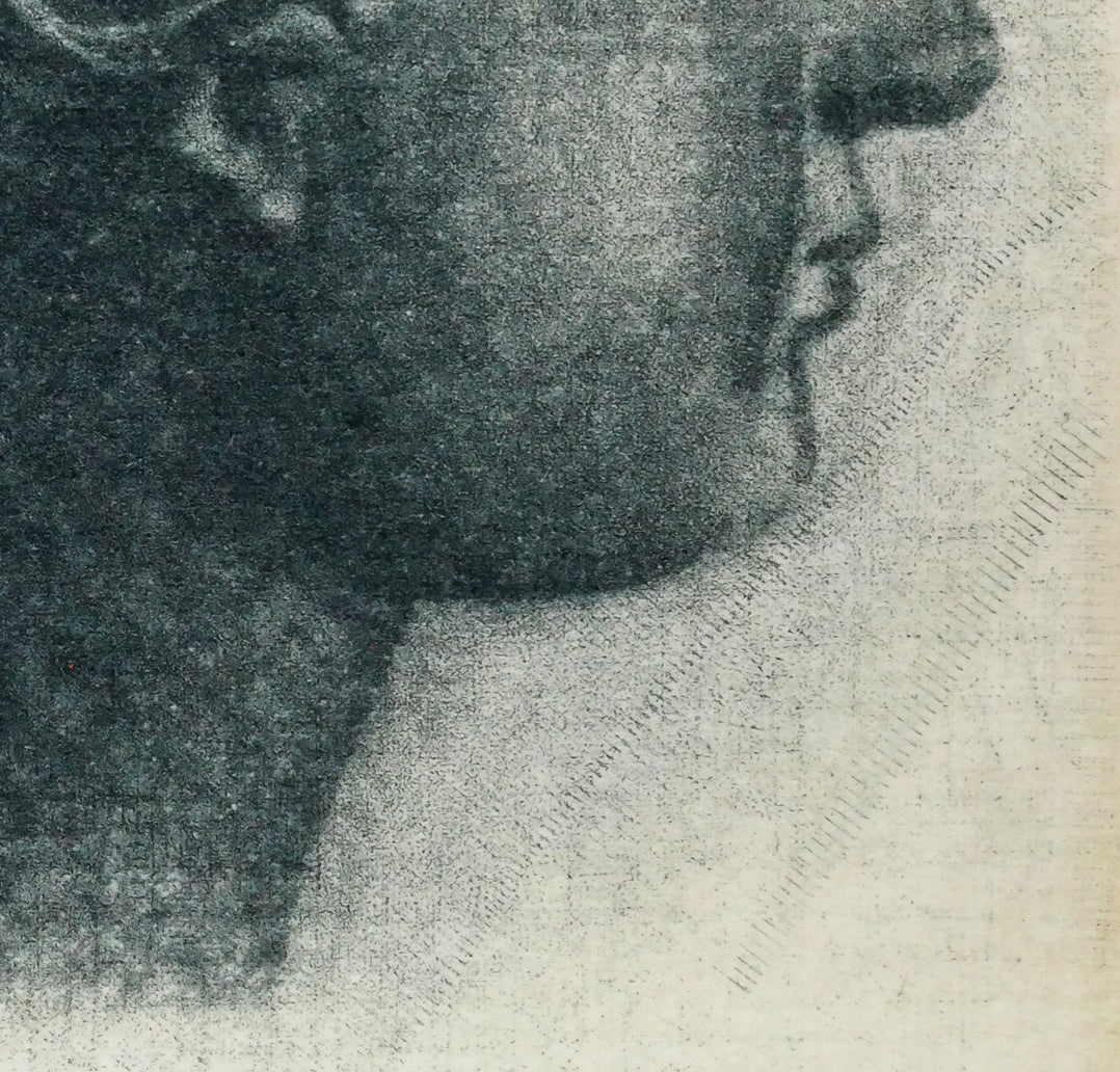 更科秀「ヴィーナス（3）」銅版画　拡大画像4