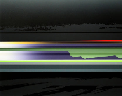 沢田哲郎「FLASH　ZONE」シルクスクリーン版画　拡大画像3