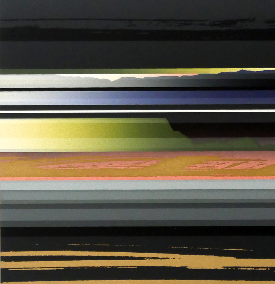 沢田哲郎「one　day（A）」シルクスクリーン版画　拡大画像3