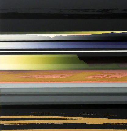 沢田哲郎「one　day（A）」シルクスクリーン版画　拡大画像3