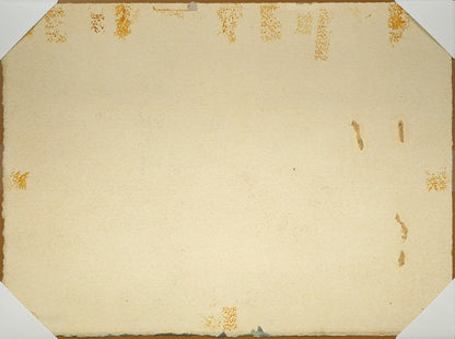 繁野三郎「円山」水彩画・6号小　作品裏側画像
