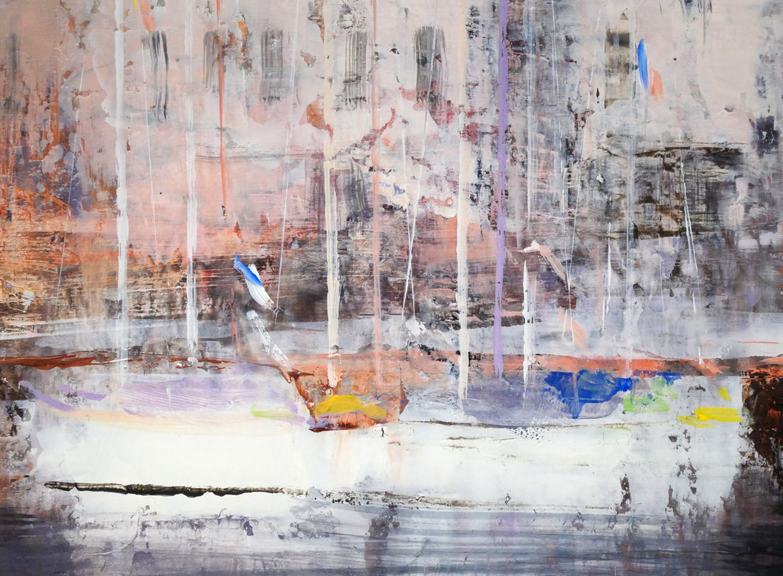 島田三郎「フェカン（フランス）」油絵・P10号　拡大画像5