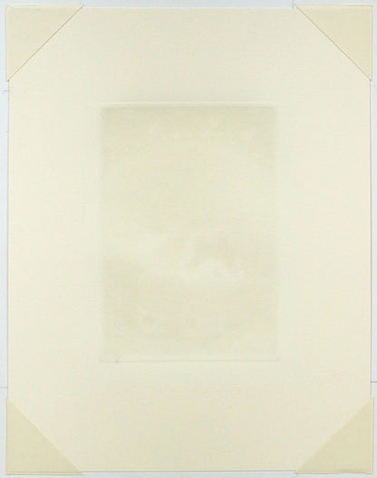 清水敦「犬張子（ふるさとの詩-日本の玩具）」銅版画（カラーメゾチント）　作品裏側画像
