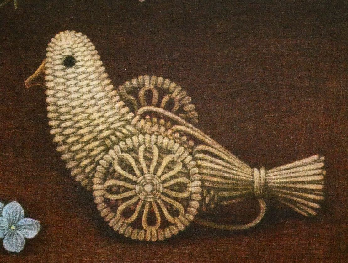 清水敦「かすみ草（Baby′s　Breath）」銅版画（カラーメゾチント）　拡大画像6