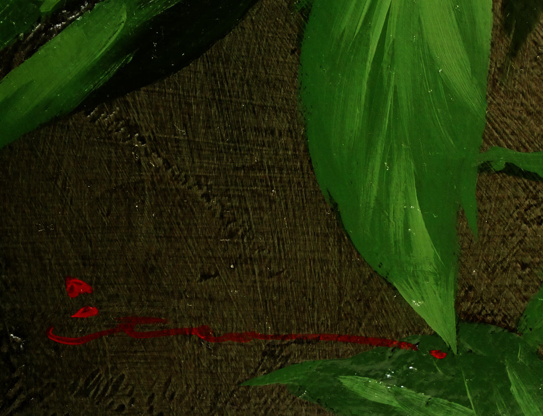 清水悦男「信濃紀行」油絵・P12号　サイン拡大画像