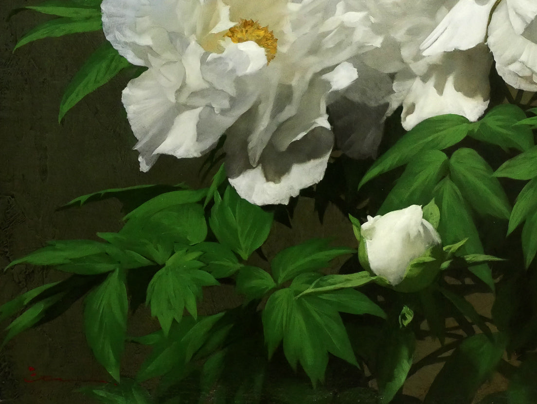 清水悦男「信濃紀行」油絵・P12号　拡大画像3