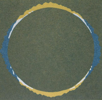 末武英一「無題（抽象）」シルクスクリーン版画　拡大画像4