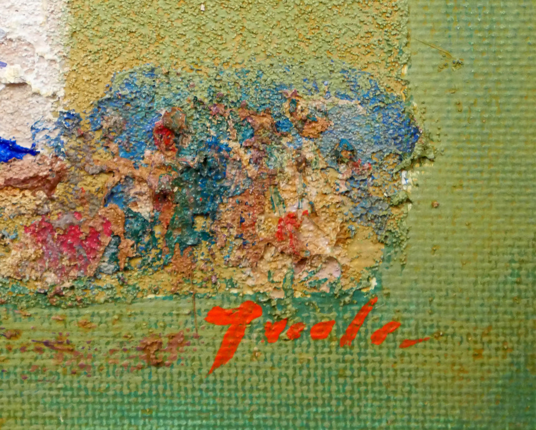 多田博一「アネモネ」油絵・SM 絵画買取・販売の小竹美術