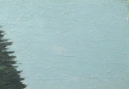 高橋幸男「じゃがいも畑2（鹿追）」油絵・SM　拡大画像2