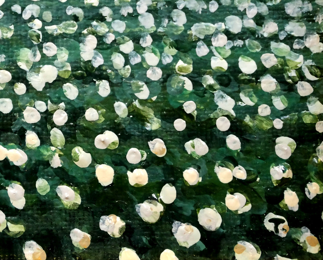 高橋幸男「じゃがいも畑1（鹿追）」油絵・SM　サイン画像