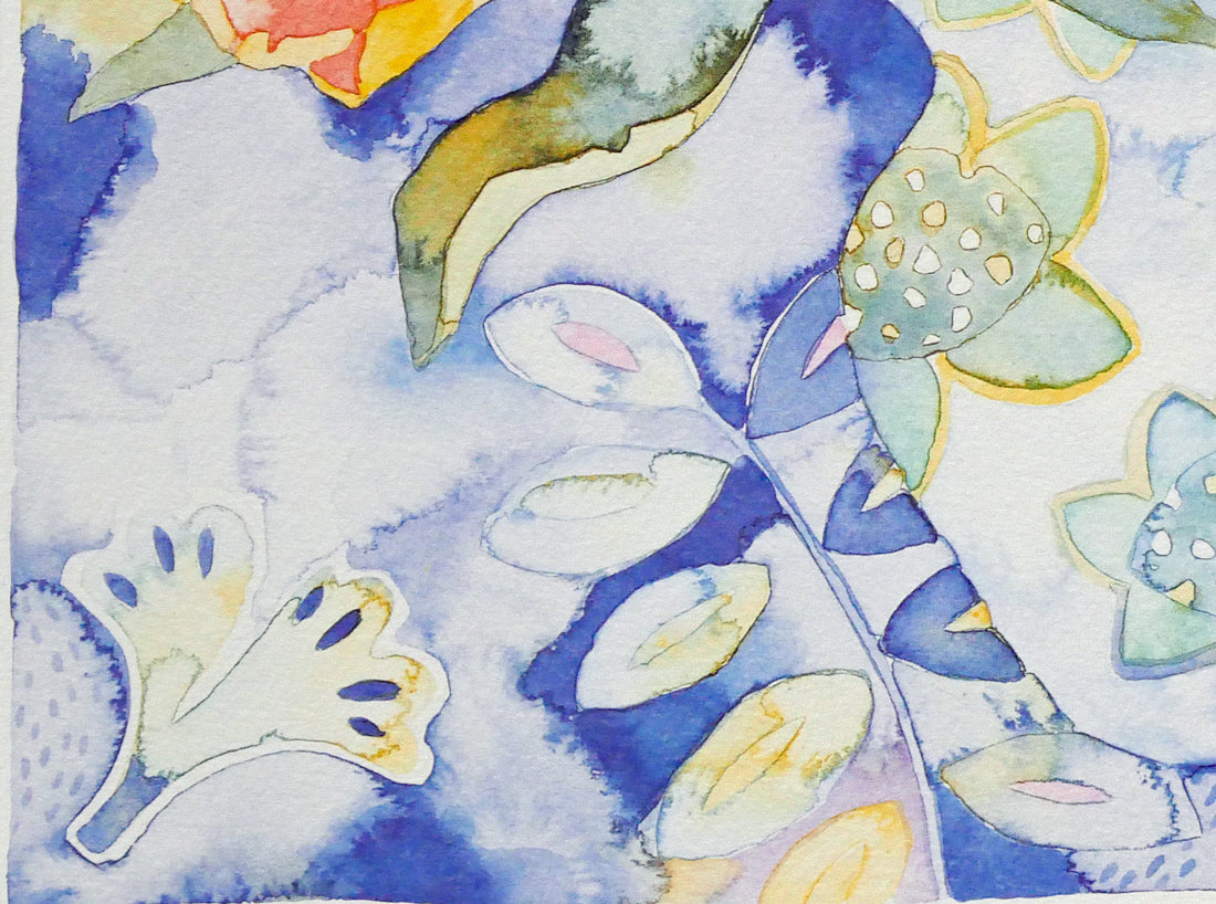 タニヤ　ショート（TANYA　SHORT）「French　Tulips」リトグラフ　拡大画像5