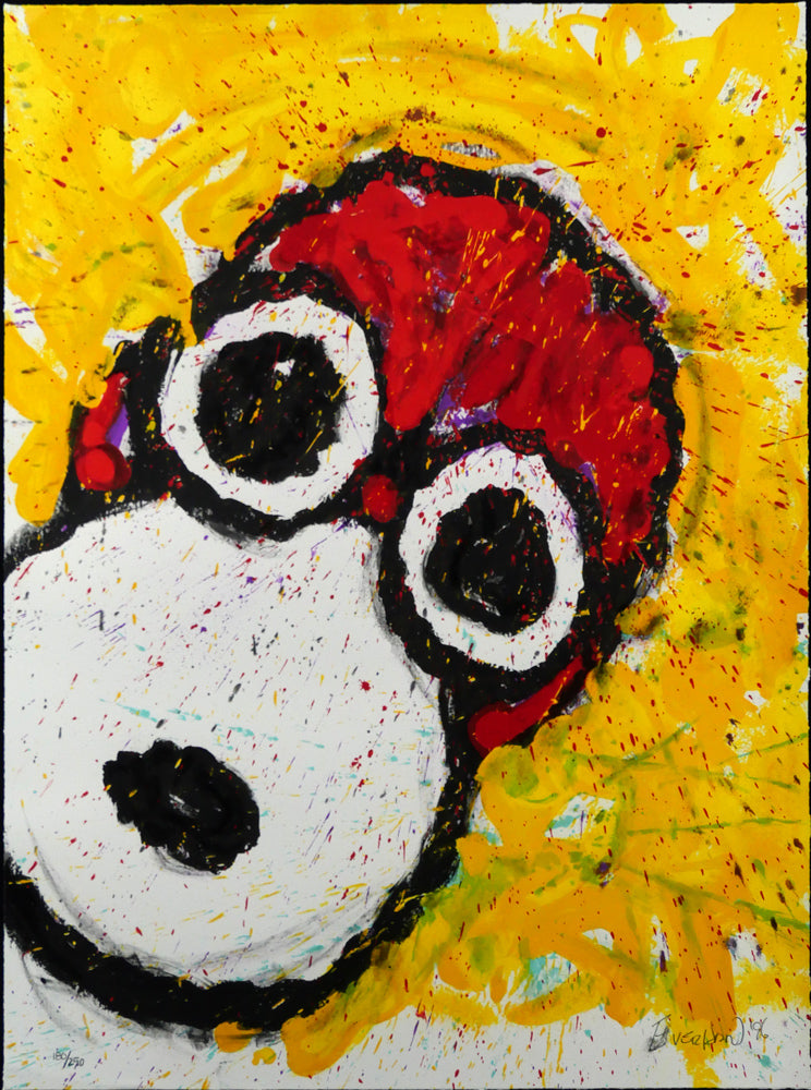 トム　エバハート（TOM　EVERHART）「SUMMER」リトグラフ　作品全体画像