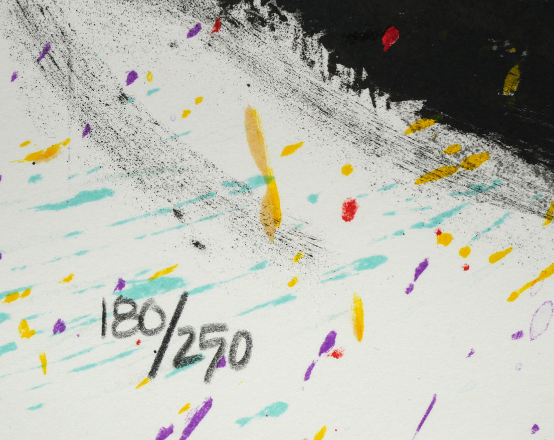 トム　エバハート（TOM　EVERHART）「SUMMER」リトグラフ　限定番号（ed,180/250）