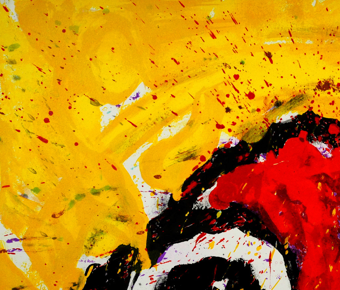 トム　エバハート（TOM　EVERHART）「SUMMER」リトグラフ　拡大画像1