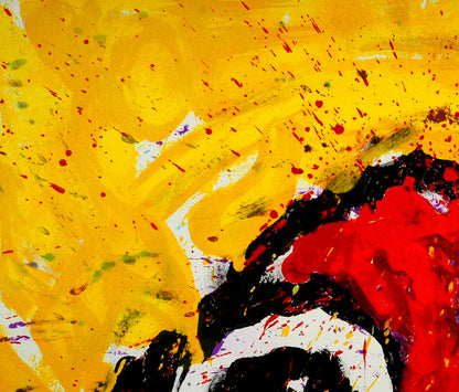 トム　エバハート（TOM　EVERHART）「SUMMER」リトグラフ　拡大画像1