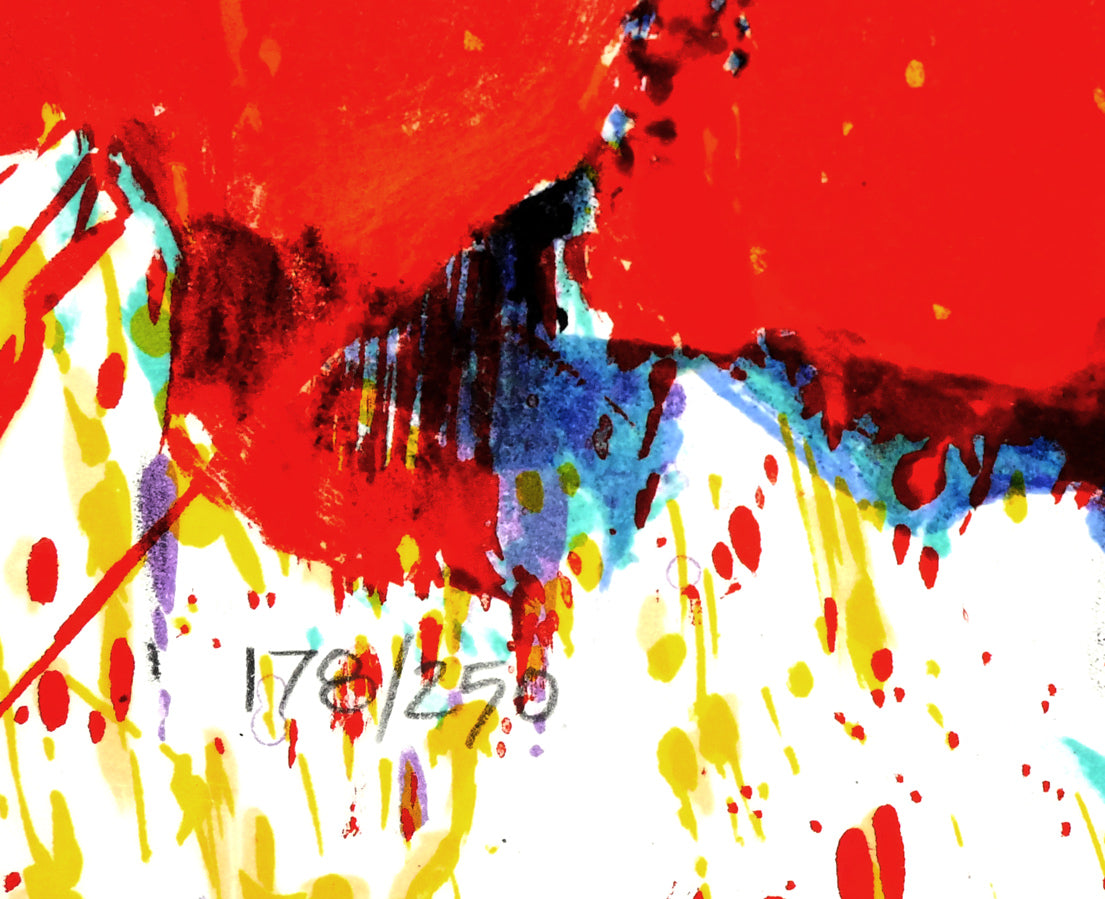 トム　エバハート（TOM　EVERHART）「WINTER」リトグラフ　限定番号（ed,178/250）