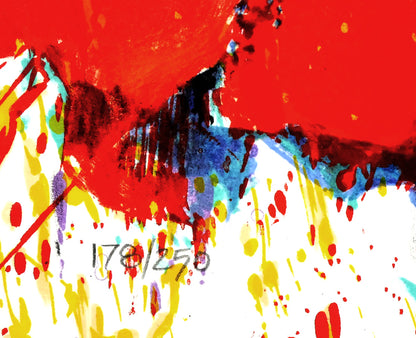 トム　エバハート（TOM　EVERHART）「WINTER」リトグラフ　限定番号（ed,178/250）
