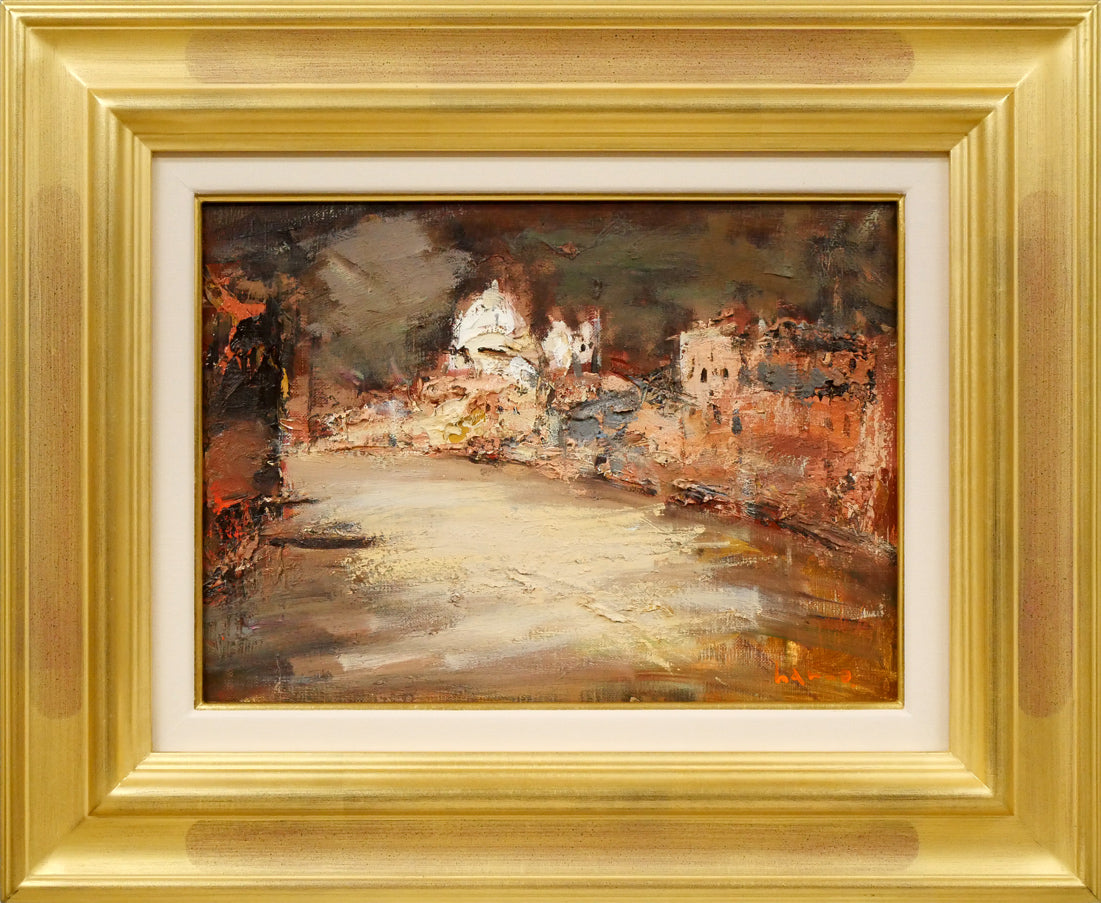 渡辺祐一郎「裸婦」油絵・F6号