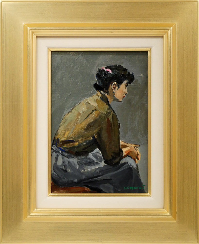 北村　西望「富士」ブロンズレリーフ額装