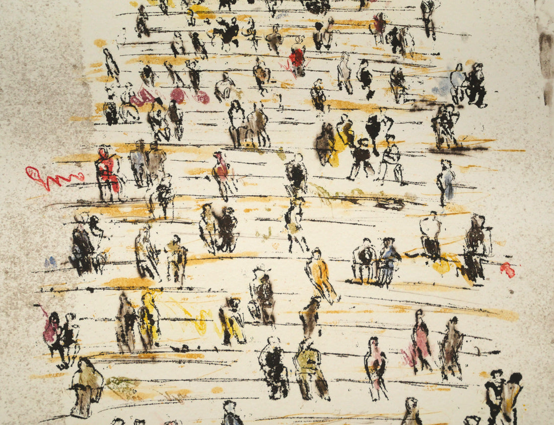 渡会純价「ローマ譜」銅版画　拡大画像2