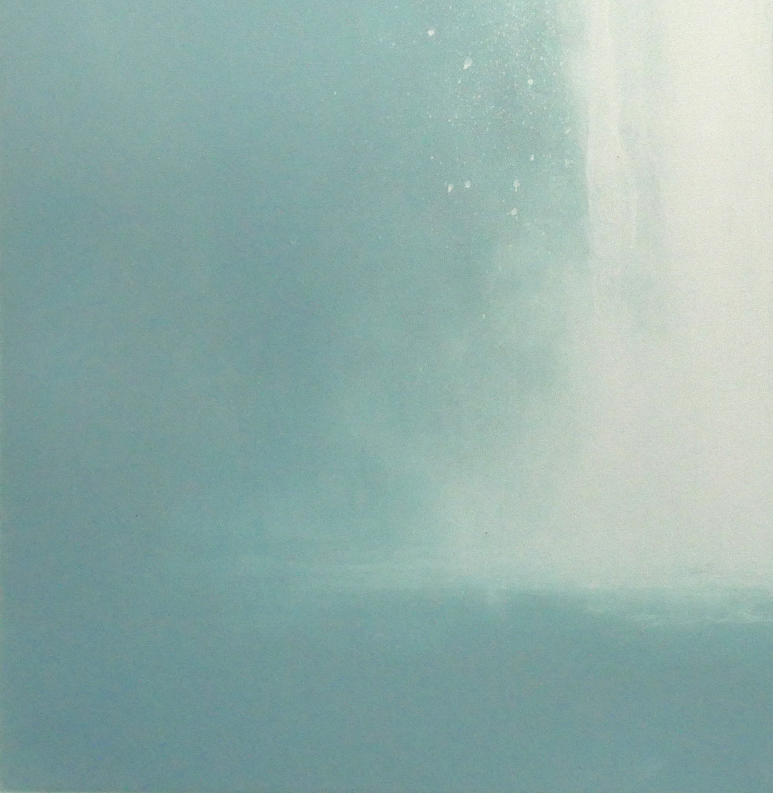 千住博「Waterfall＃20（ウォーターフォール）」フォトエッチング、アクアチント、ルーレット　拡大画像5