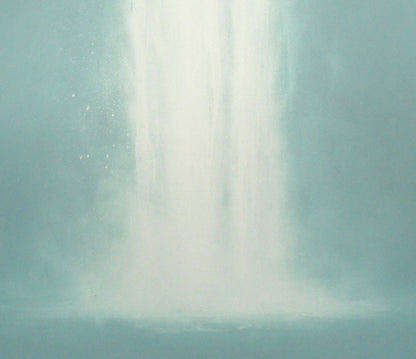 千住博「Waterfall＃20（ウォーターフォール）」フォトエッチング、アクアチント、ルーレット　拡大画像6