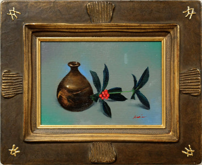 八代亜紀「静」油絵・SM