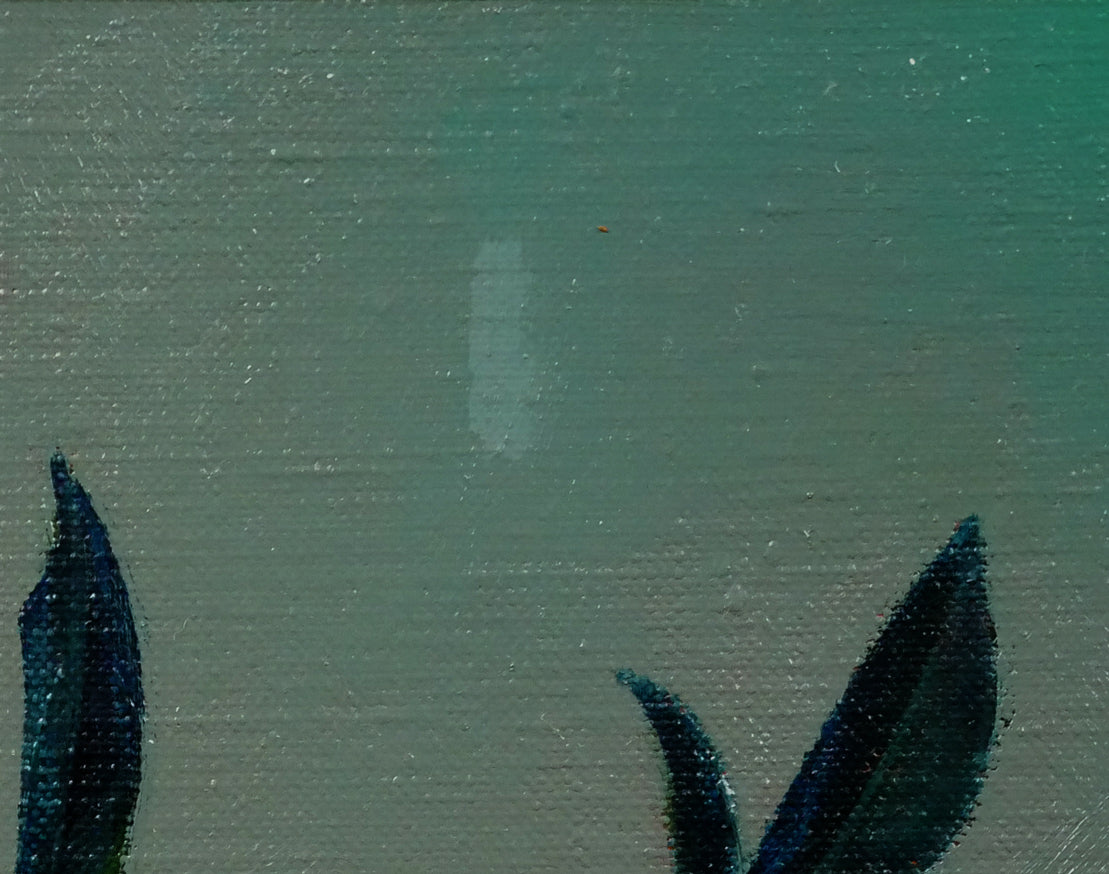 八代亜紀「静」油絵・SM　拡大画像2