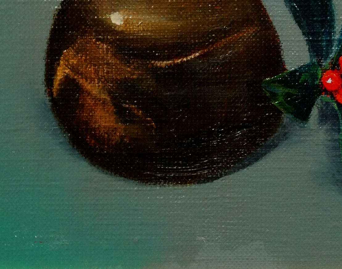 八代亜紀「静」油絵・SM　拡大画像3