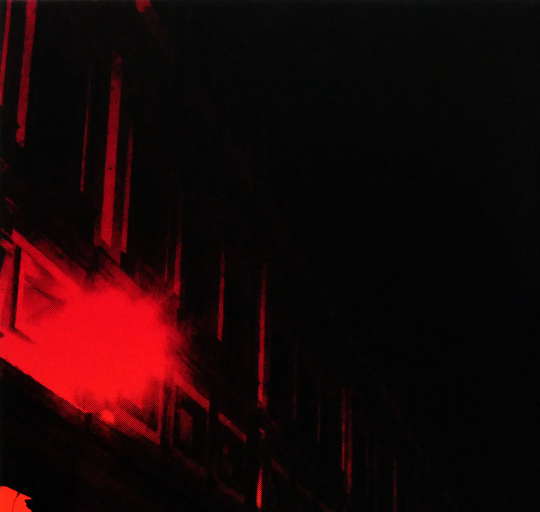 安田侃「天聖・天モク：フィレンツェ街路（2）」シルクスクリーン版画　拡大画像1