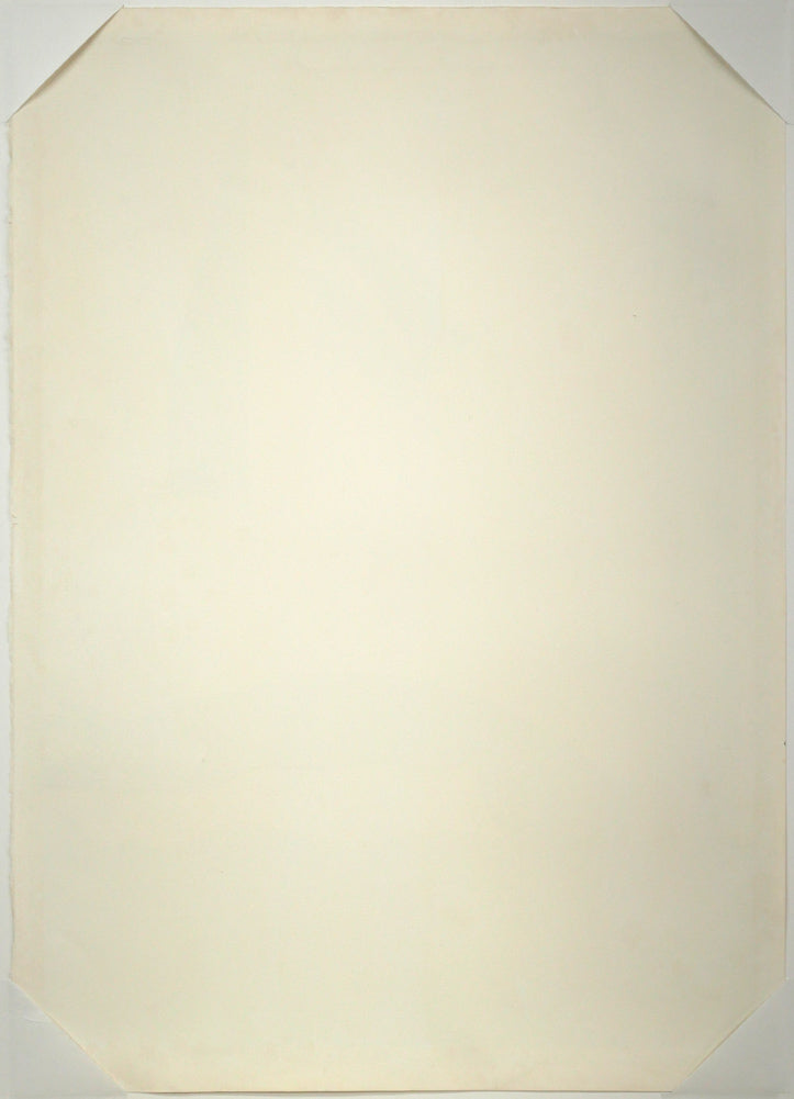 矢柳剛「作品2（「愛の動物誌」より）」シルクスクリーン版画　作品シート裏側画像