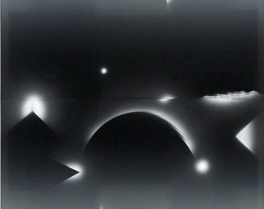 矢崎勝美「Cosmos」シルクスクリーン版画　拡大画像2