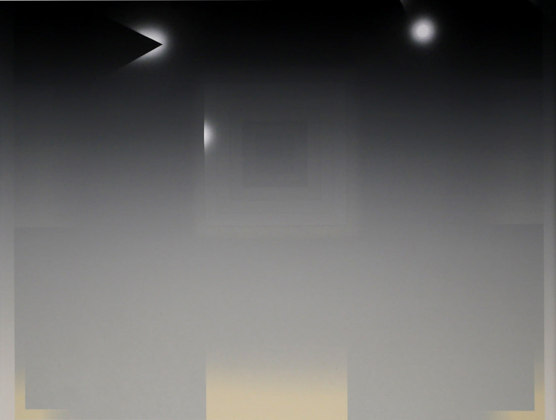 矢崎勝美「Cosmos」シルクスクリーン版画　拡大画像3