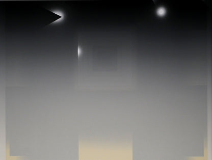 矢崎勝美「Cosmos」シルクスクリーン版画　拡大画像3