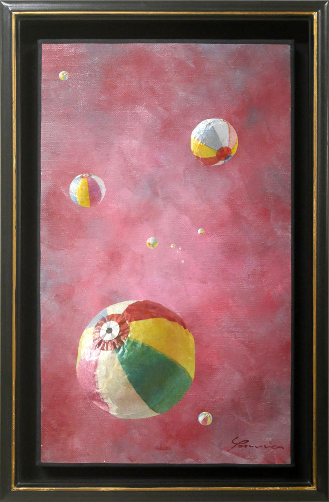 余村展「そら」油絵・M8号