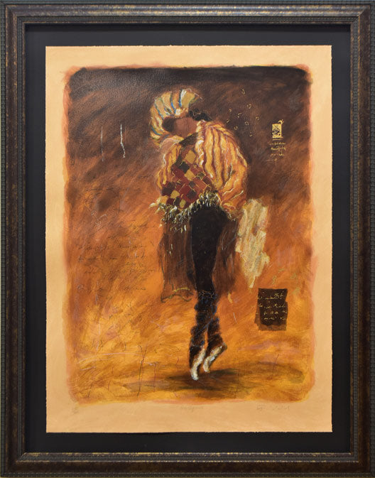 ロイ　フェアチャイルド（Roy　Fairchild）「ハーレクイン（Harlequin：道化師）」版画