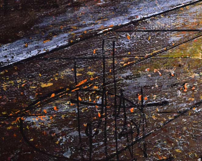 ギィ・デサップ「パリ、グラン・プルバール」油絵・仏F15号　サイン拡大画像